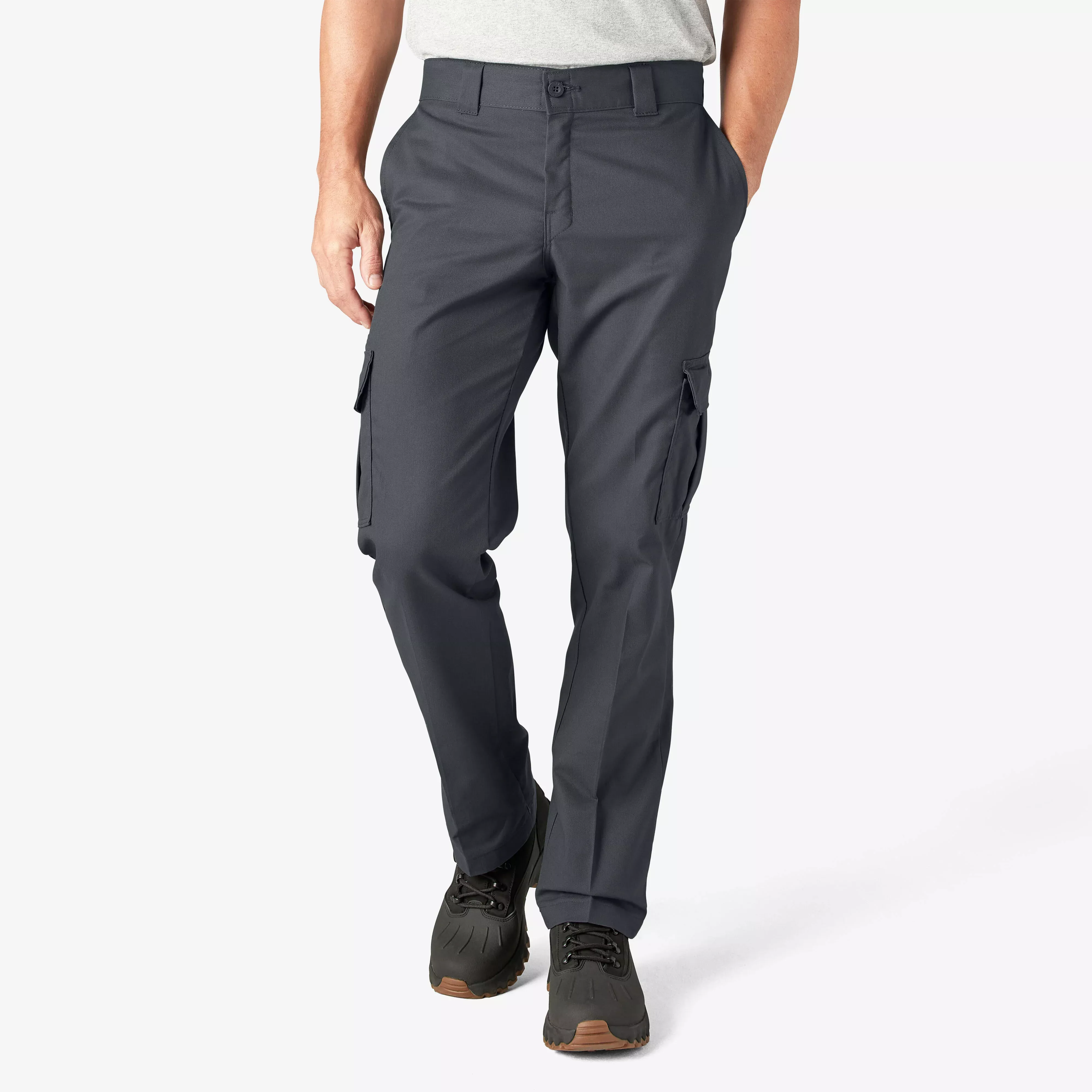 Dickies FLEX Regular Fit Cargo Pants - Charcoal - DWP595