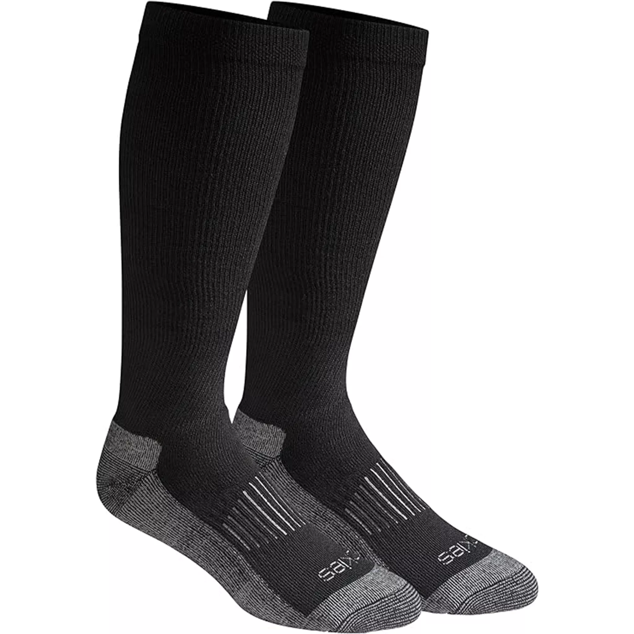 Dickies Men's 2 Packs Comfort Compression Light Weight Crew Socks, Sizes 6-12 ( I21050 )