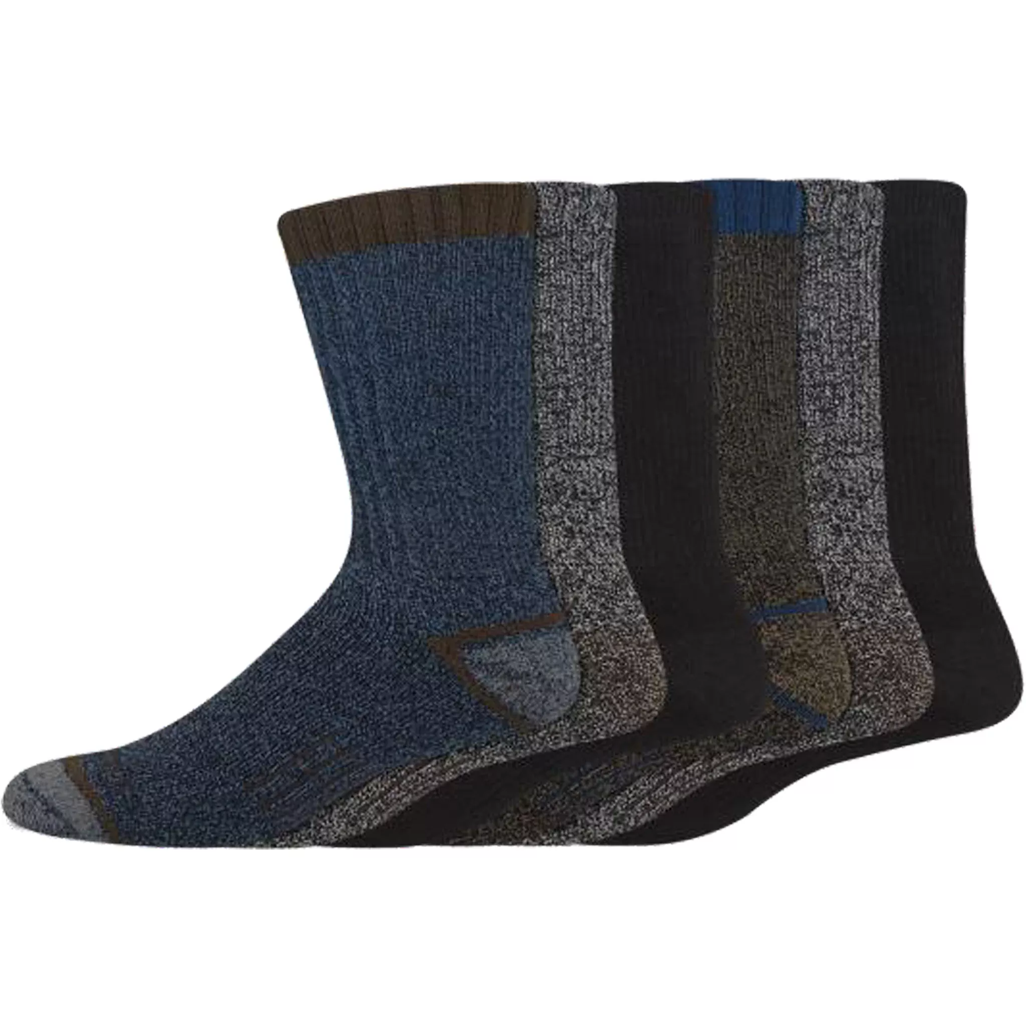 Dickies Men's 6 Packs The Explorer Crew Socks, Sizes 6-12 ( I611016 }