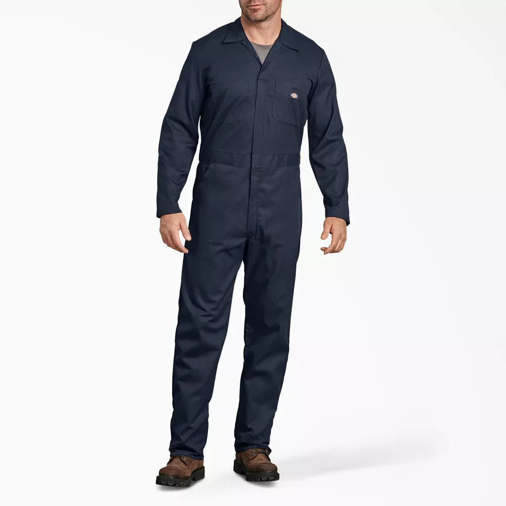 Dickies MENS L/S FLEX COVERALL - Dark Navy 48274