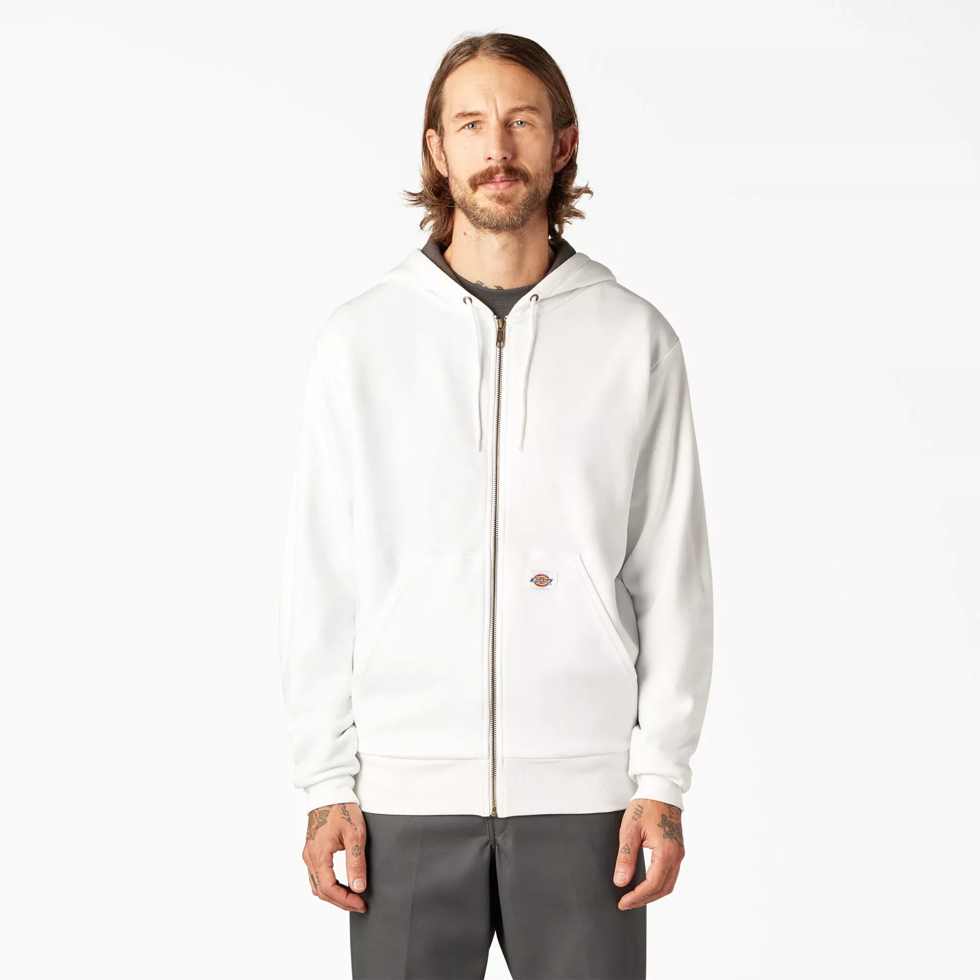 Dickies Thermal Lined Fleece Zip Hoodie