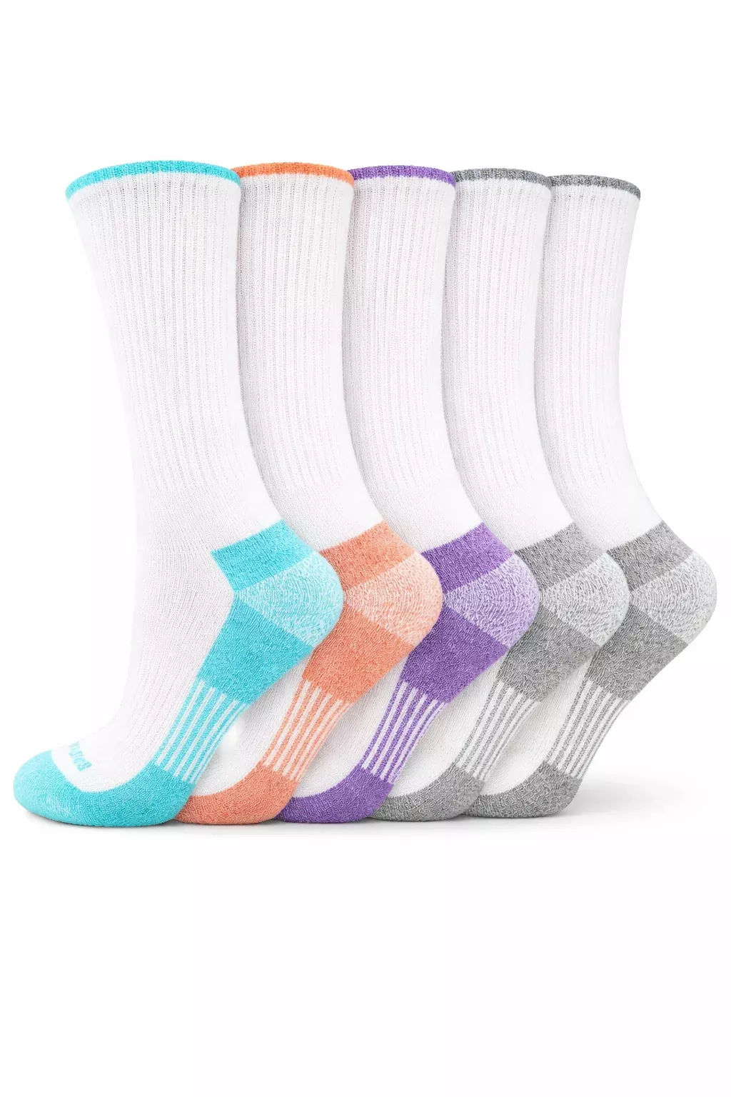 Dickies Women's 6 Packs Dri-Tech Moisture Control Crew Socks, Sizes 6-9 - ( I61002 )