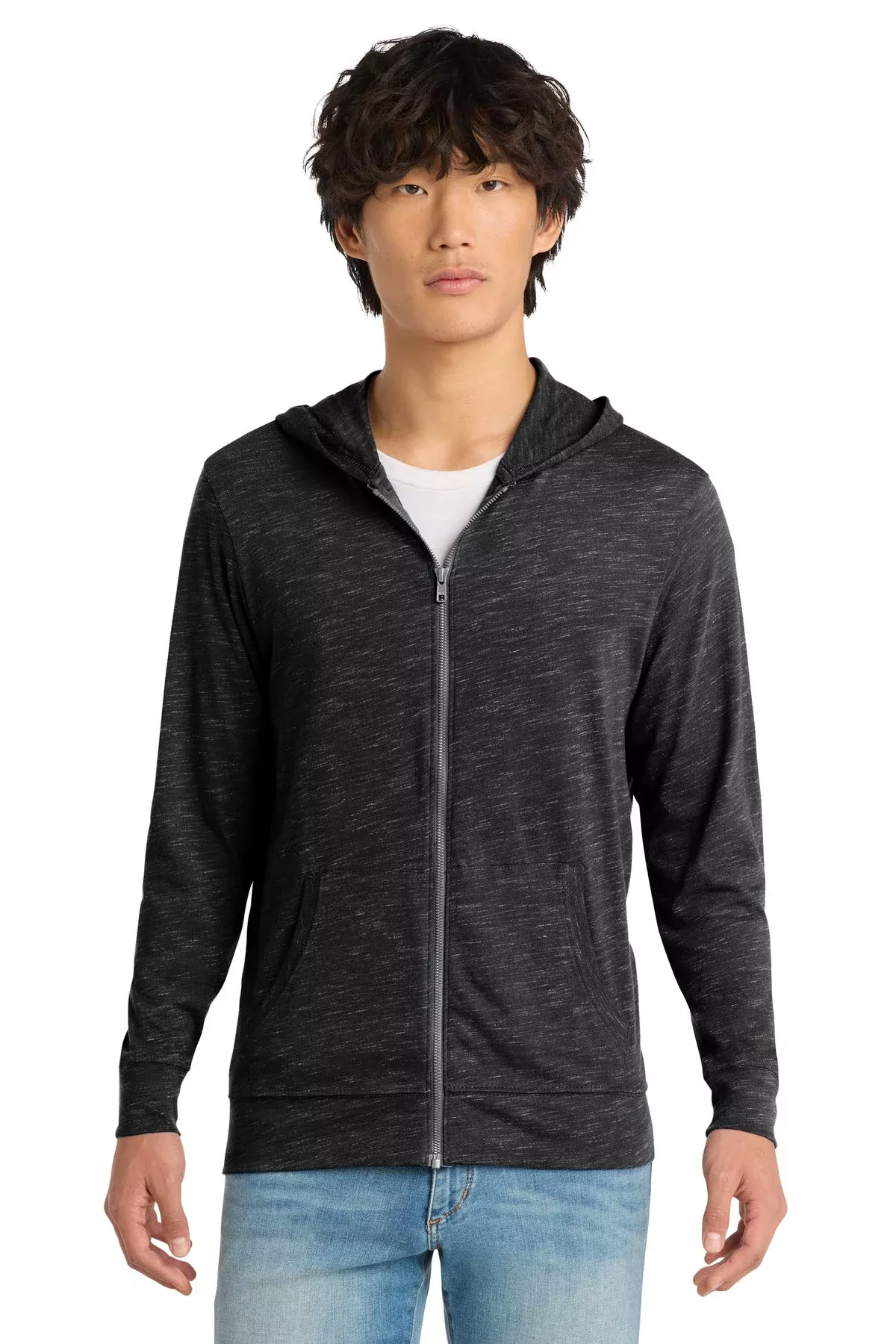 District DT565 Medal Full-Zip Hoodie