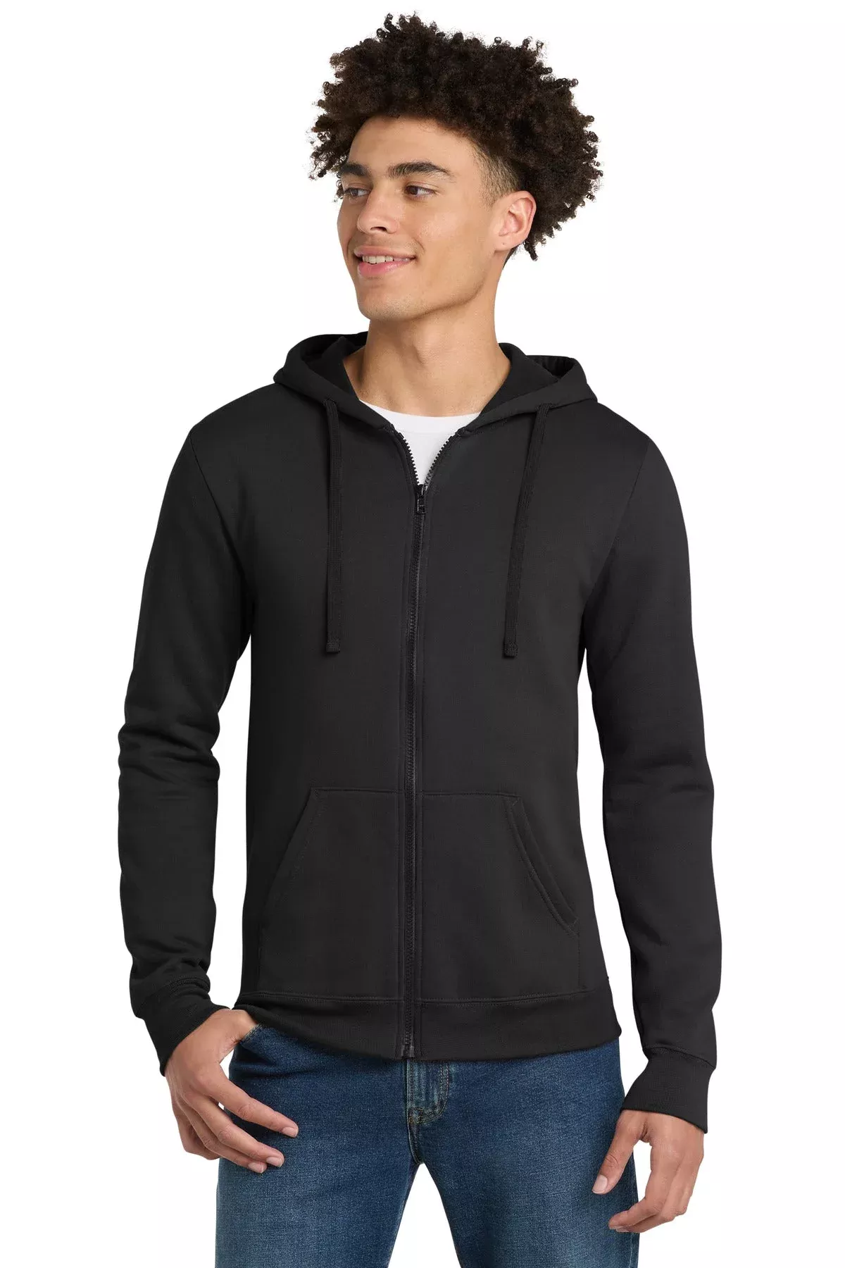 District DT800 The Concert Fleece Full-Zip Hoodie