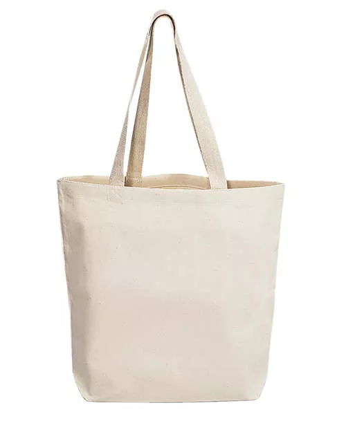 DTLA Print – Daily Use Medium Canvas Tote Bag – Made in USA