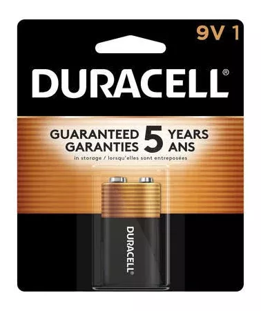 DURACELL COPPERTOP BATTERY 9V