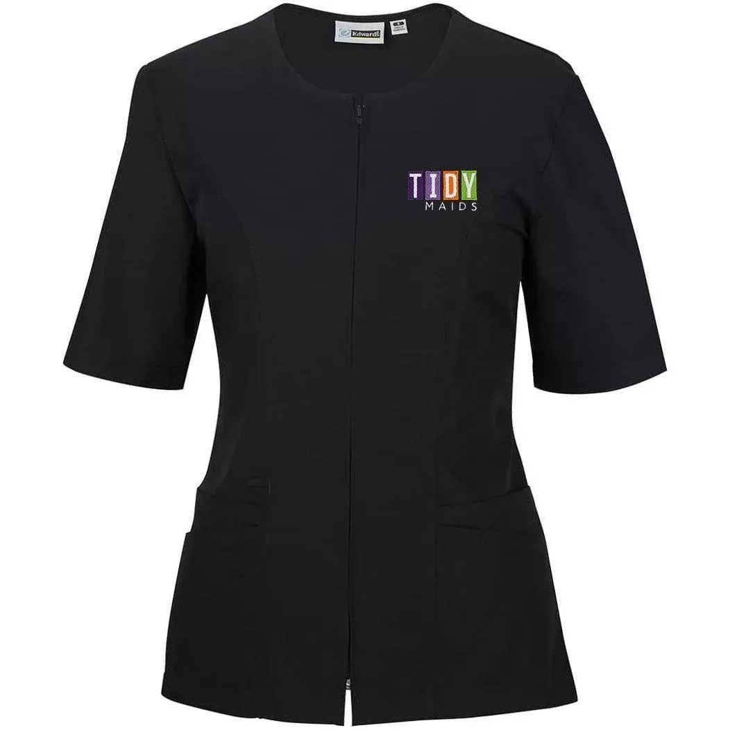 Edwards Women's Essential Zip Front Smock