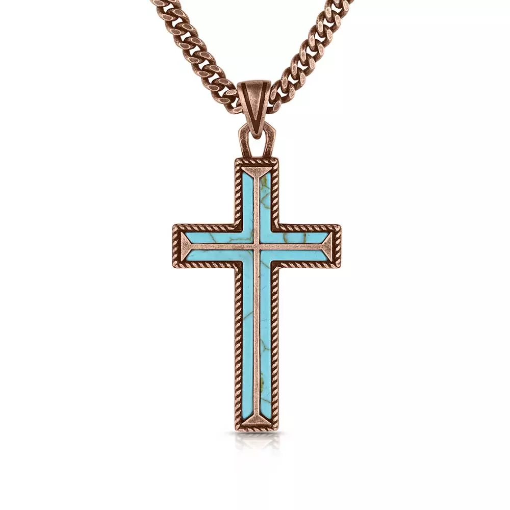 Eternal Life Cross Necklace