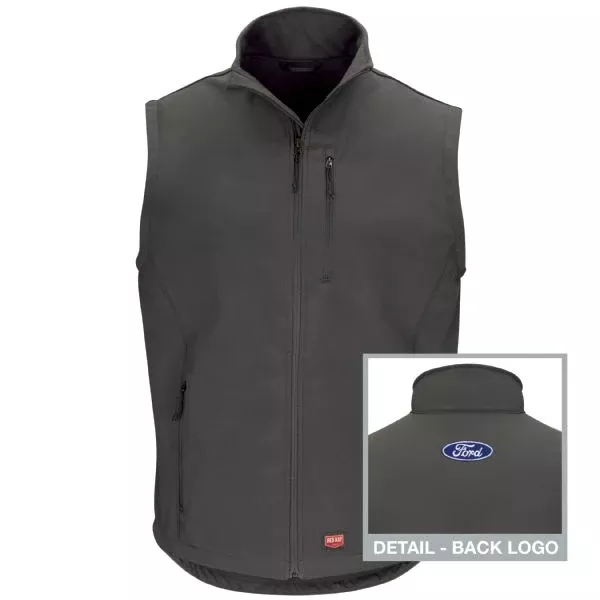 Ford Soft Shell Vest - Black - 5508BK