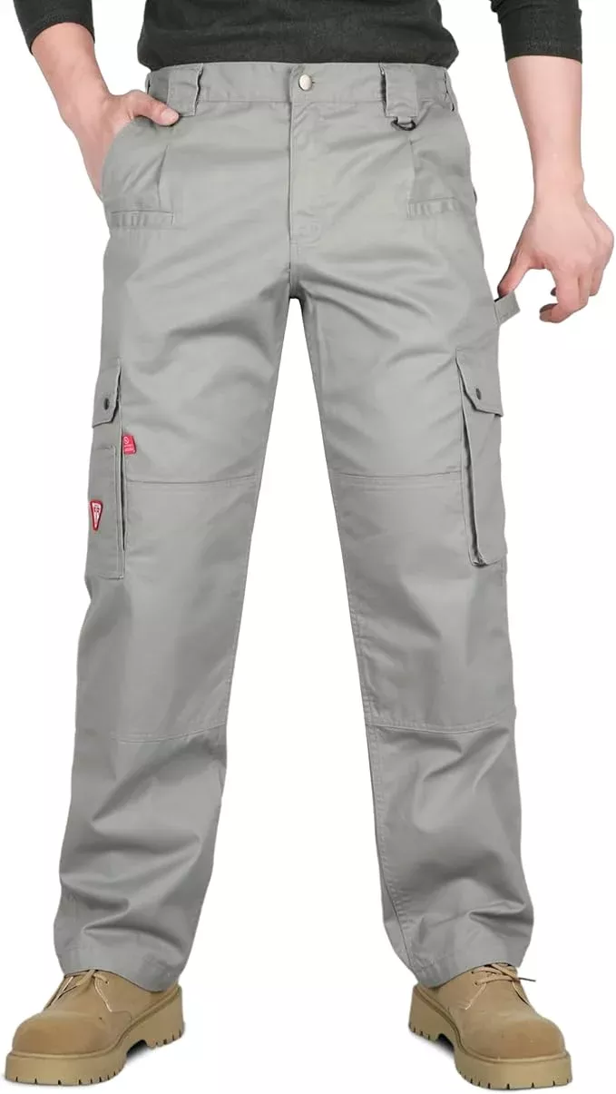 Forge Fr Men's Grey Ripstop Pant - MFRP-06