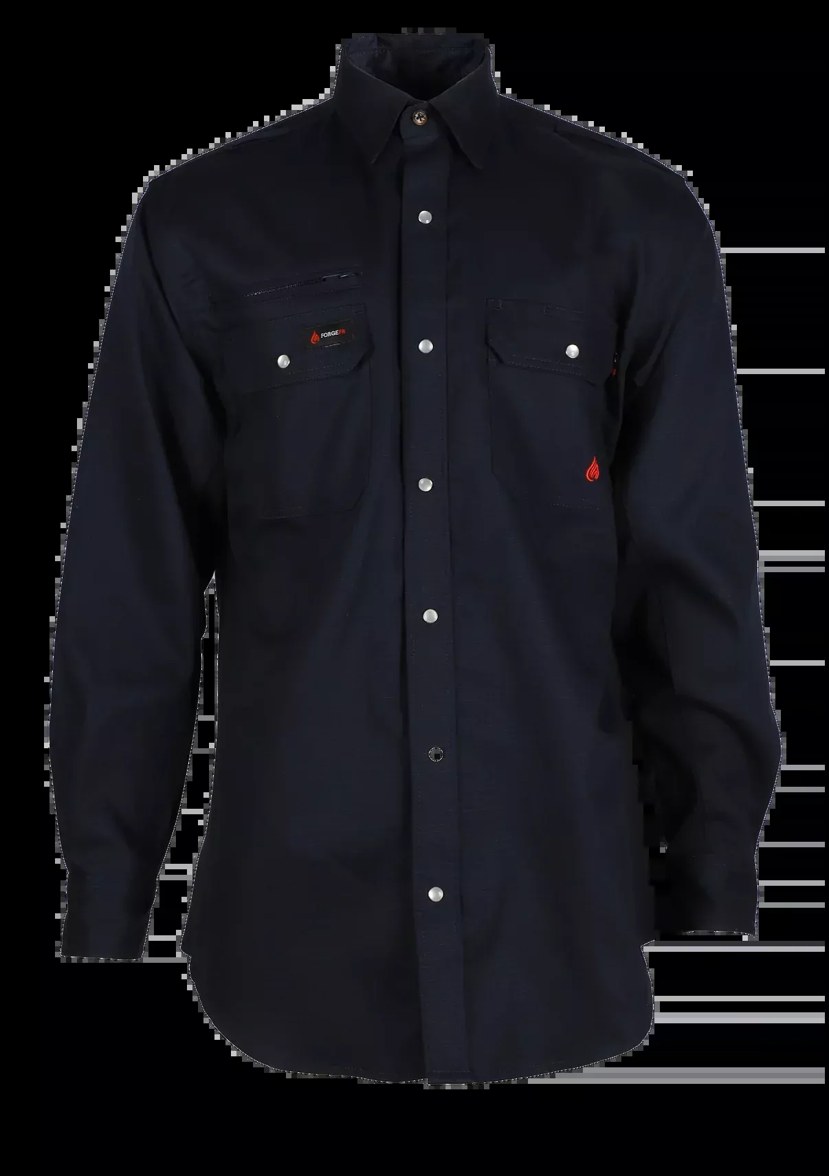 FORGE FR MEN'S LIGHT WEIGHT RIPSTOP VENT SNAP SHIRT - MFRRIPV-606
