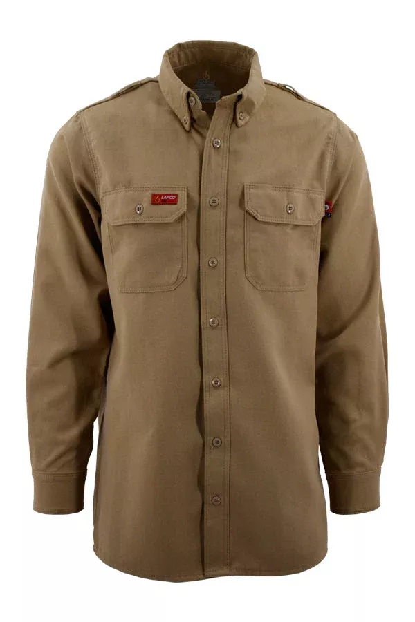 FR DH Uniform Shirt | made with 6.5oz. Westex DHS6 - Khaki