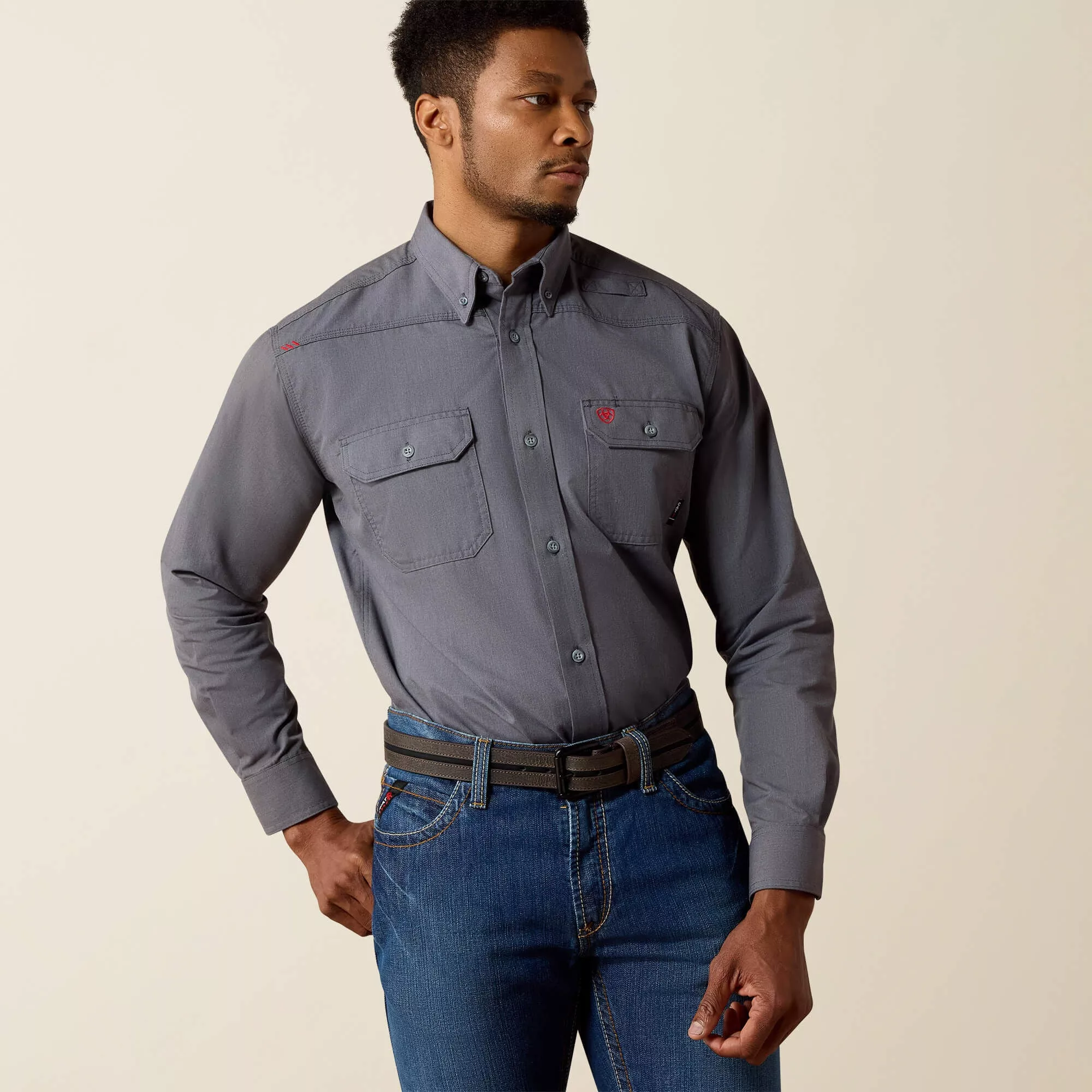 FR Featherlight Work Shirt - Gunmetal