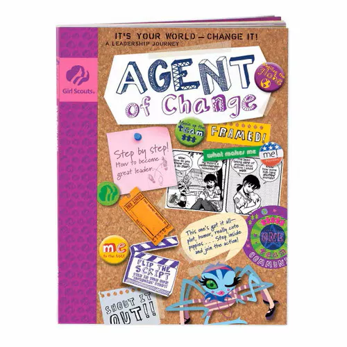 Girl Scouts Junior Agent of Change Journey Book