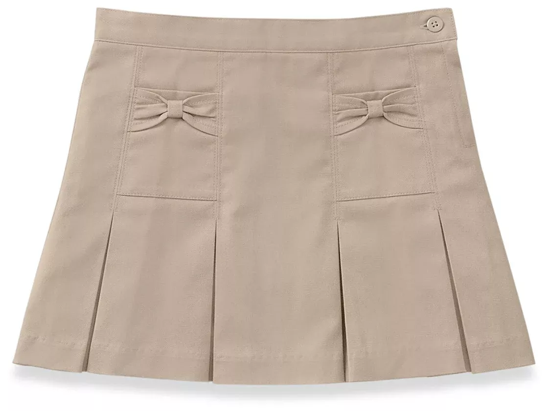 Girls Stretch Bow Pocket Scooter - 55981AZ