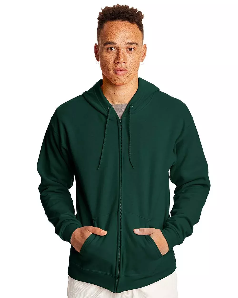 Hanes Ecosmart Full-Zip Hooded Sweatshirt