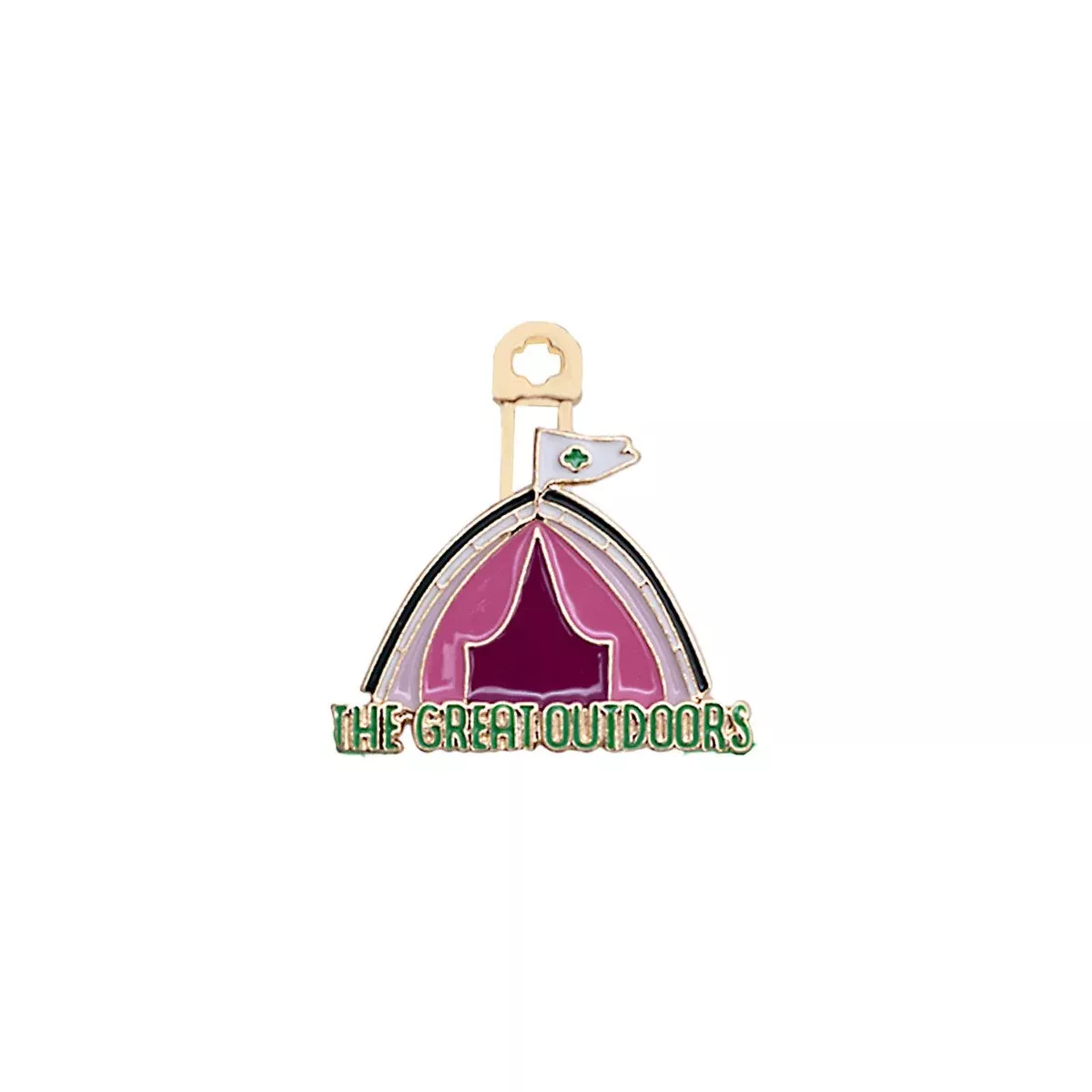 I AM The Great Outdoors Personal Pin