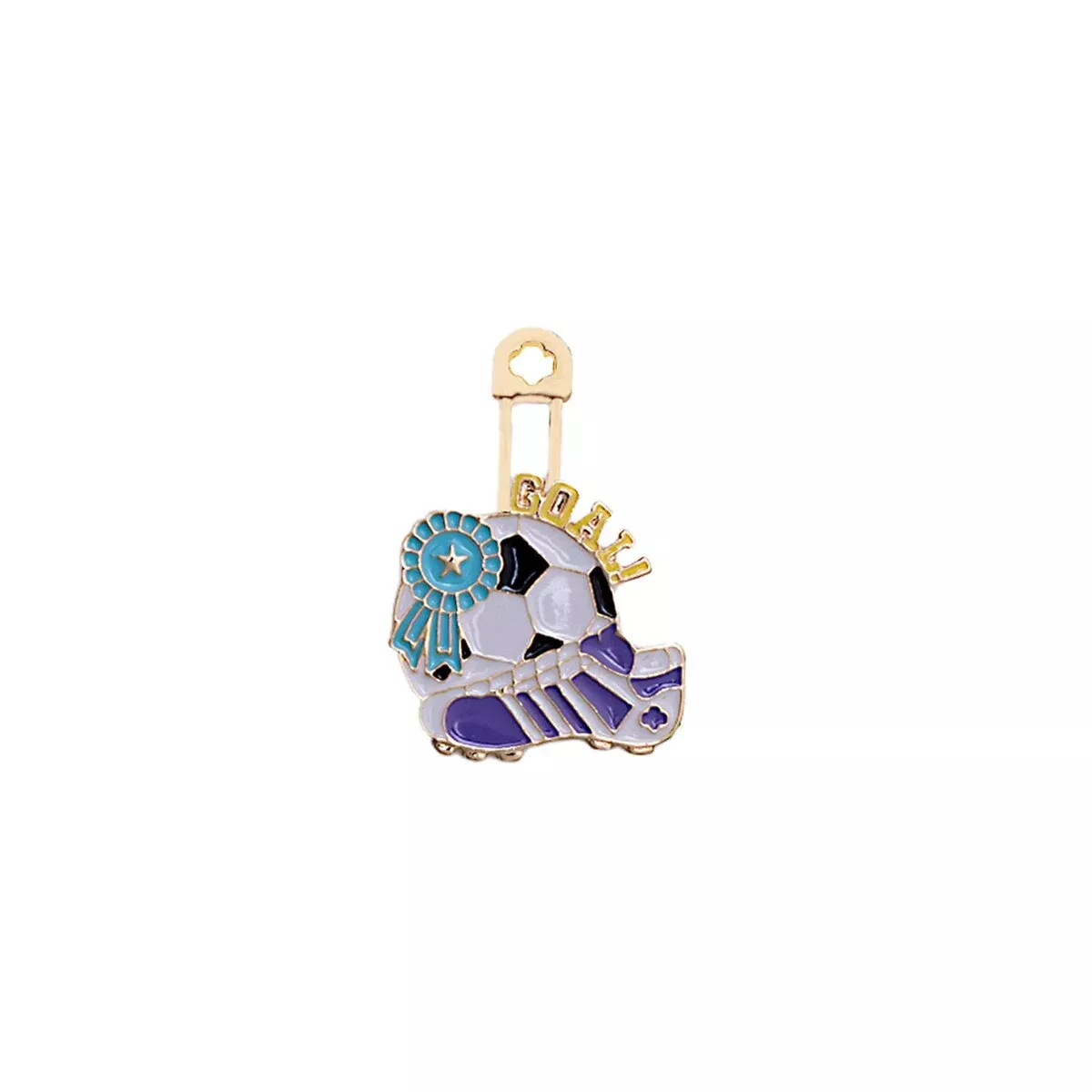 I AM Soccer Goal Personal Pin