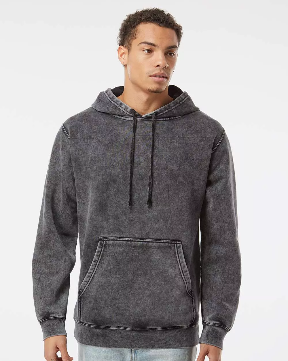 Independent Trading Co. - Midweight Mineral Wash Hooded Sweatshirt