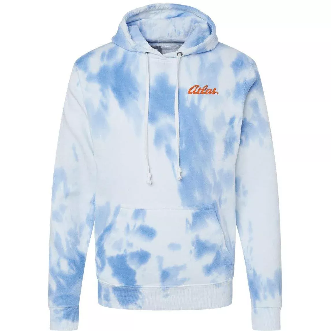 J America Tie-Dyed Fleece Hooded Sweatshirt