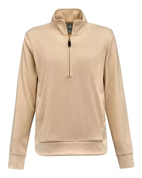 J. America Women’s Element Fleece Quarter-Zip Sweatshirt