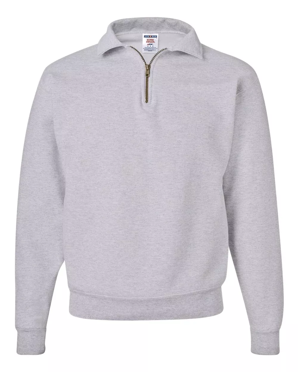 JERZEES Super Sweats NuBlend Quarter-Zip Cadet Collar Sweatshirt