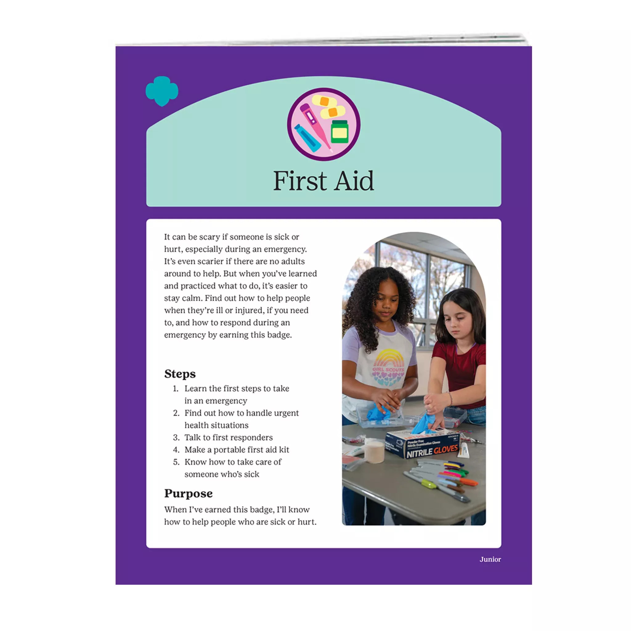 Junior First Aid Badge Requirements