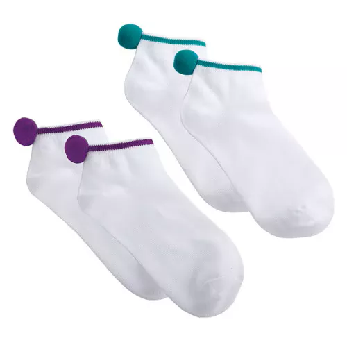 Junior Girl Scouts Pom Pom Sock Set