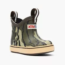 Kids Mossy Oak Bottomland Ankle Deck Boot