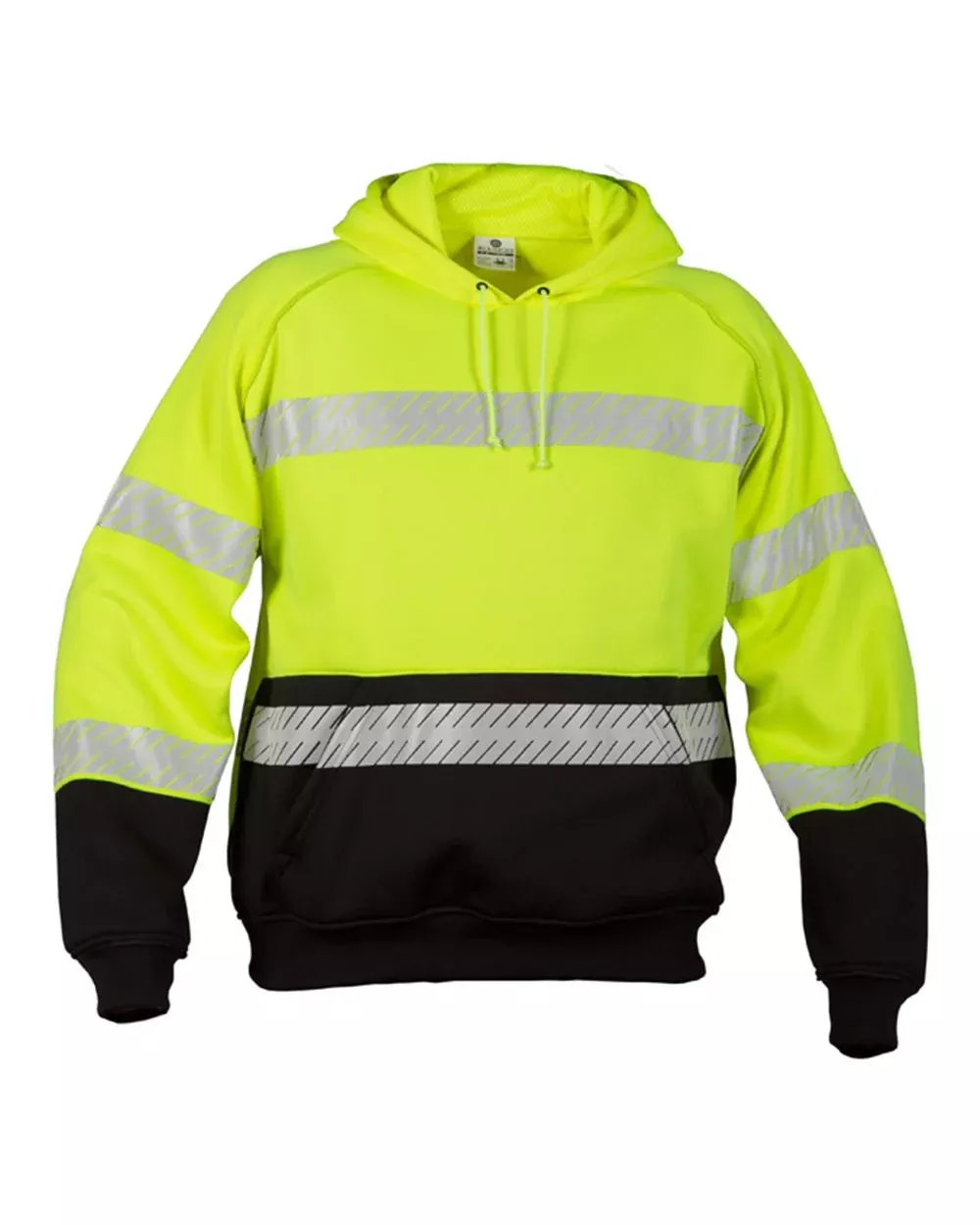 Kishigo Premium Black Series Pull Over Hooded Sweatshirt
