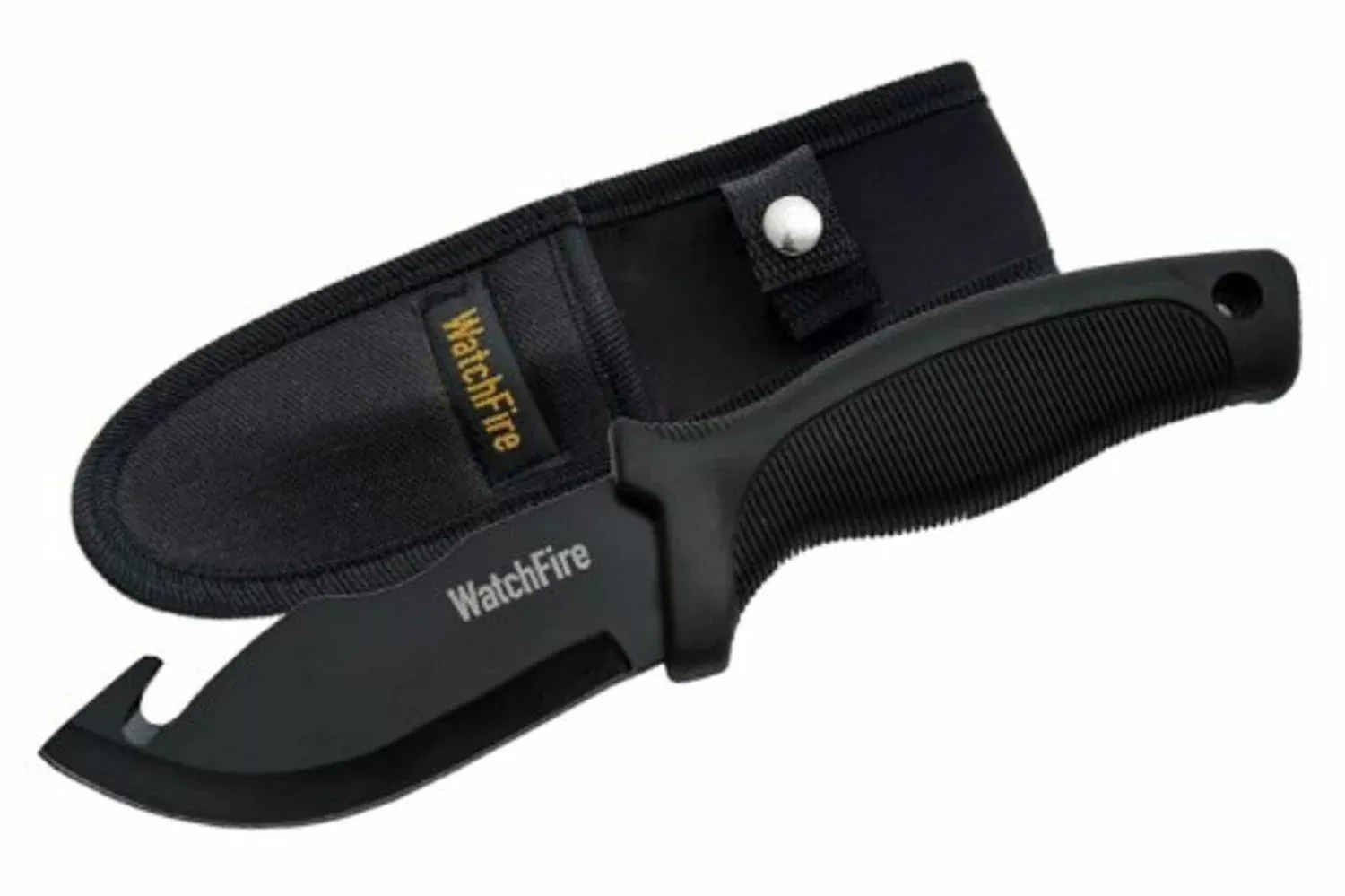 KNIFE 9" GUT HOOK RUBBER HNDLE