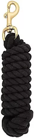 LEAD 10'BOLT SNAP BLACK