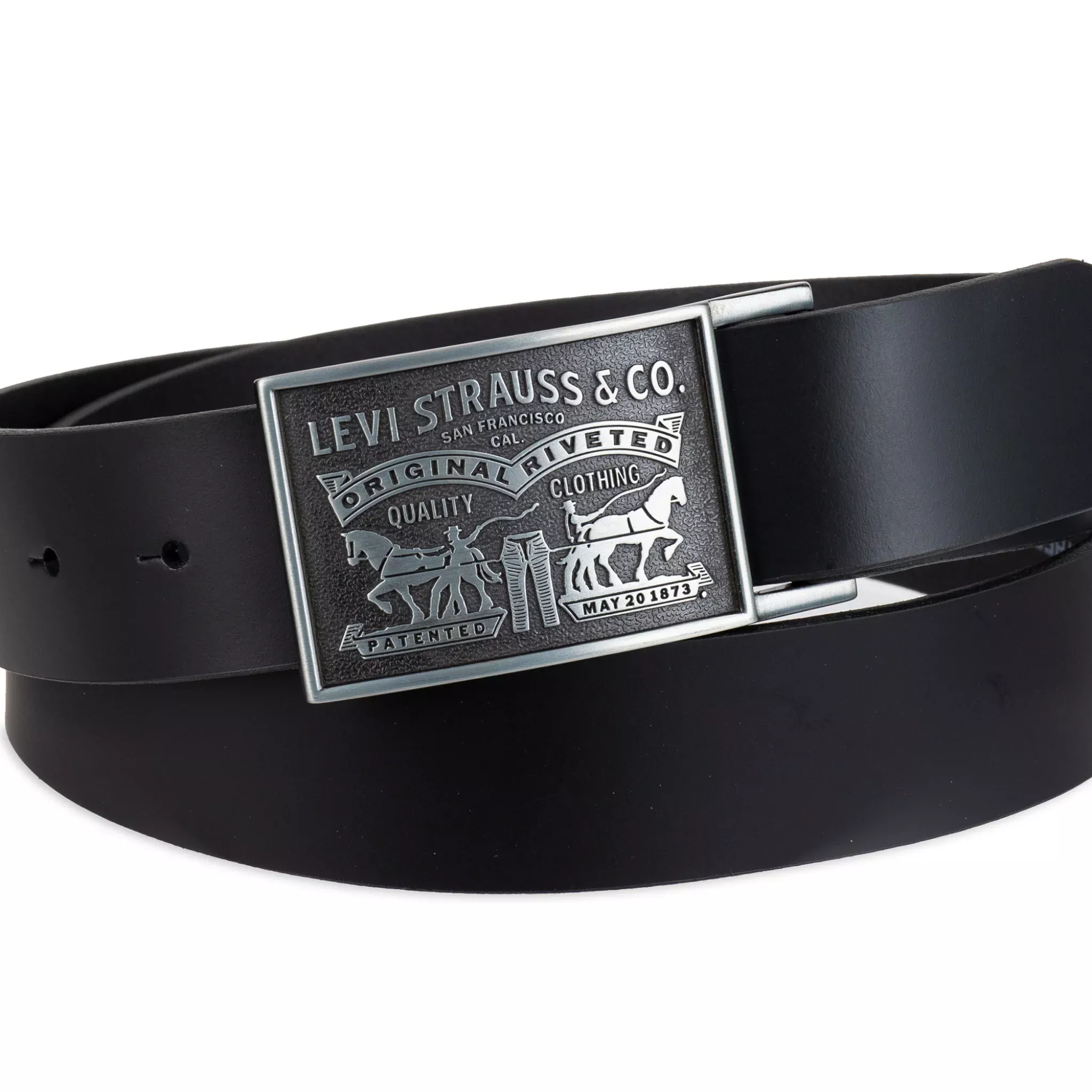 Levi's Men's 38mm Bridle Two Horse Belt - 11LV0253
