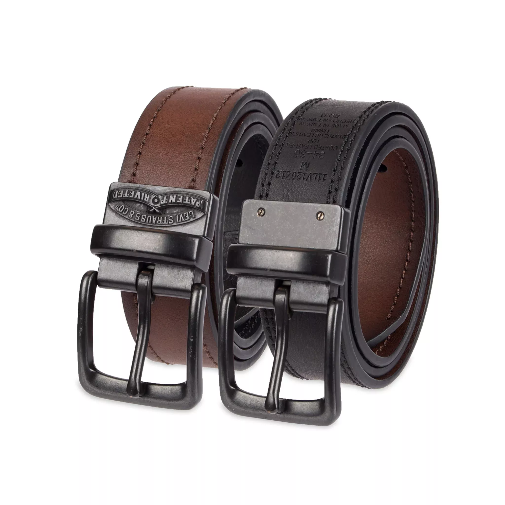 Levi's Men's 38mm Ces1 Reversible Belt - 11LV120Z12