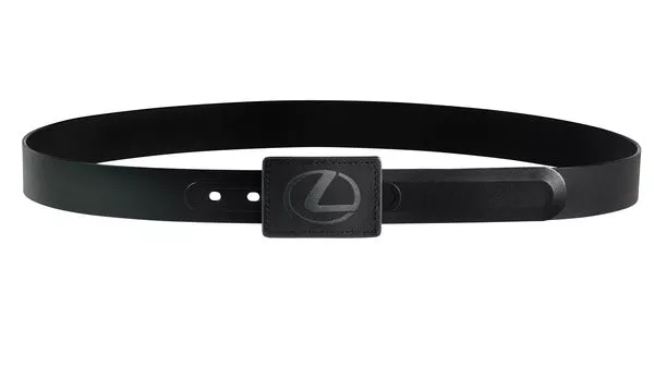 Lexus Black Technician Belt with Scratchless Buckle- Black - AB15LX