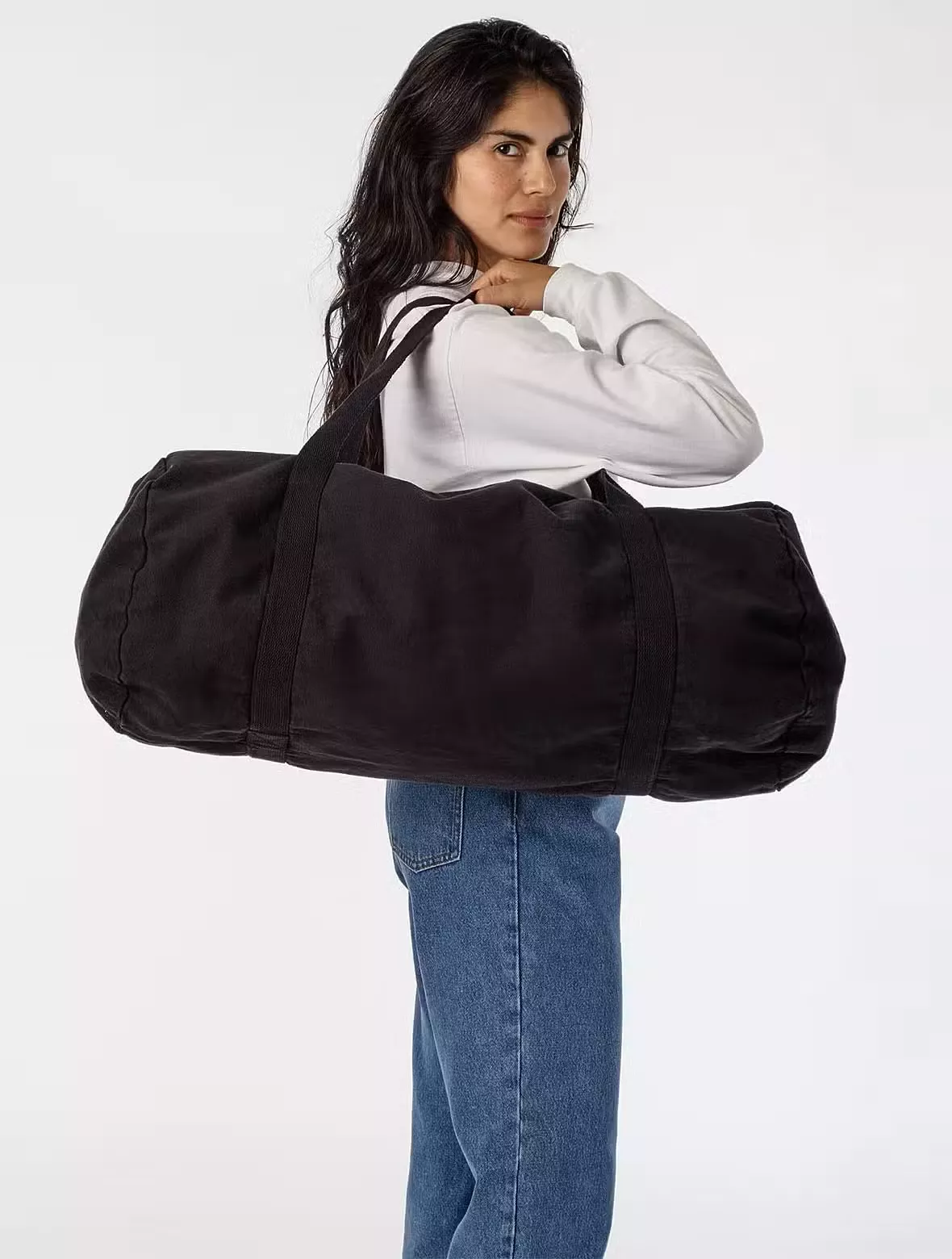 Los Angeles Apparel – BULL DENIM WEEKENDER BAG