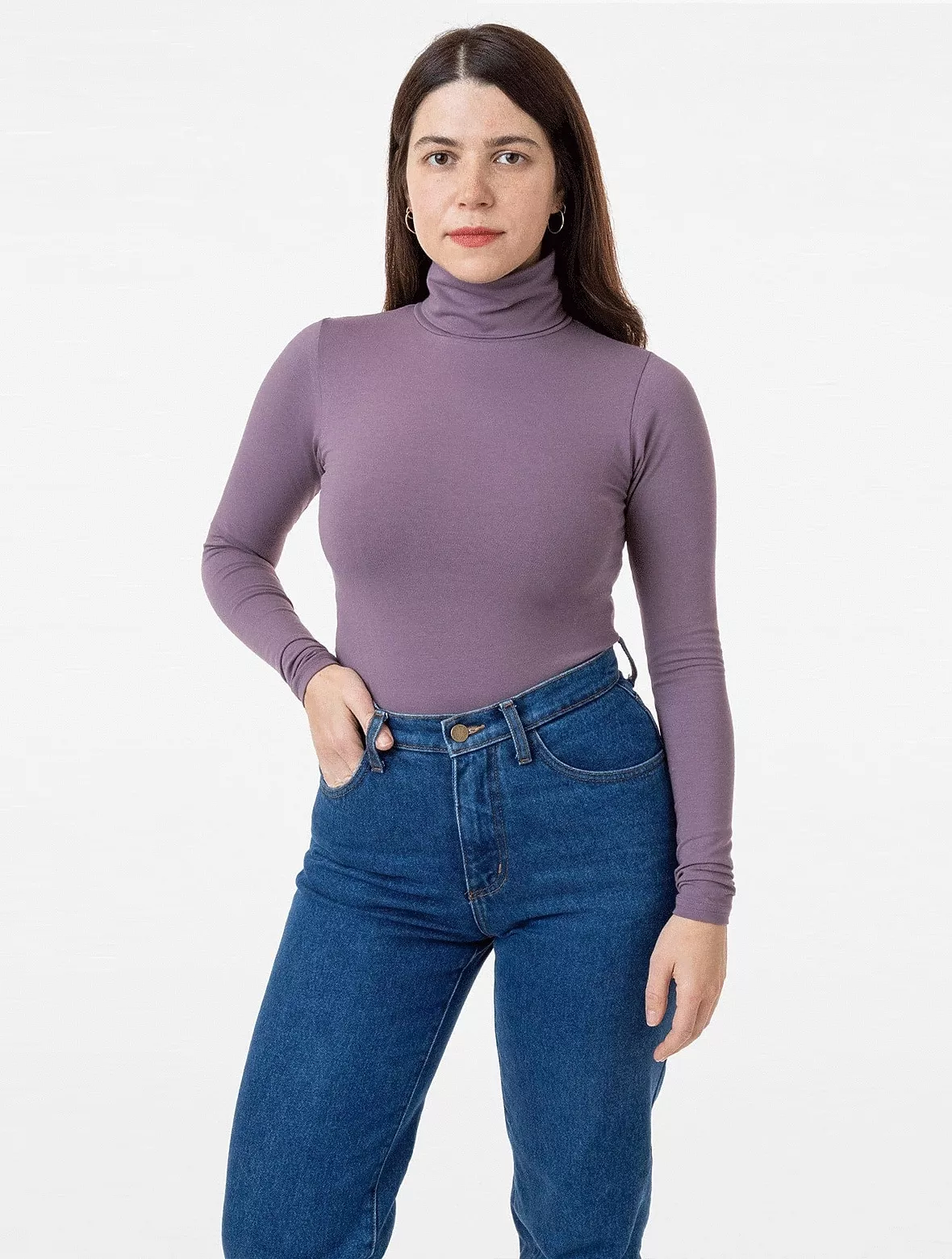 Los Angeles Apparel – Cotton Spandex Turtleneck
