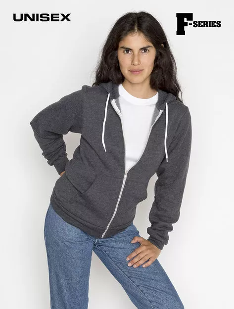 Los Angeles Apparel – Flex Fleece Zip Up Hoodie