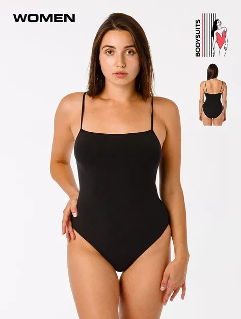 Los Angeles Apparel – Spaghetti Bodysuit