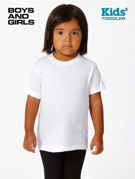 Los Angeles Apparel – Toddler Poly Cotton S/S T