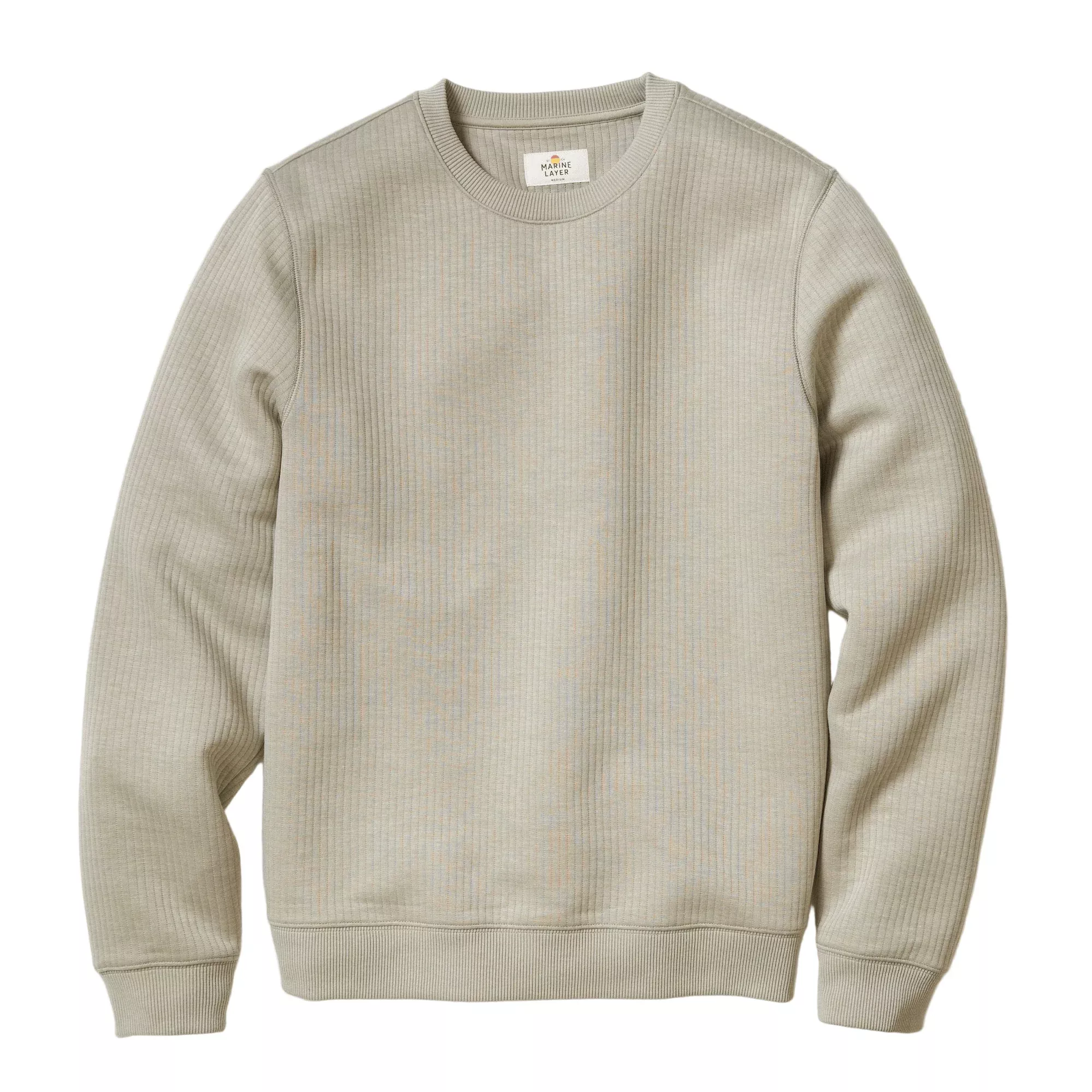 Marine Layer - Corbet Quilted Crewneck