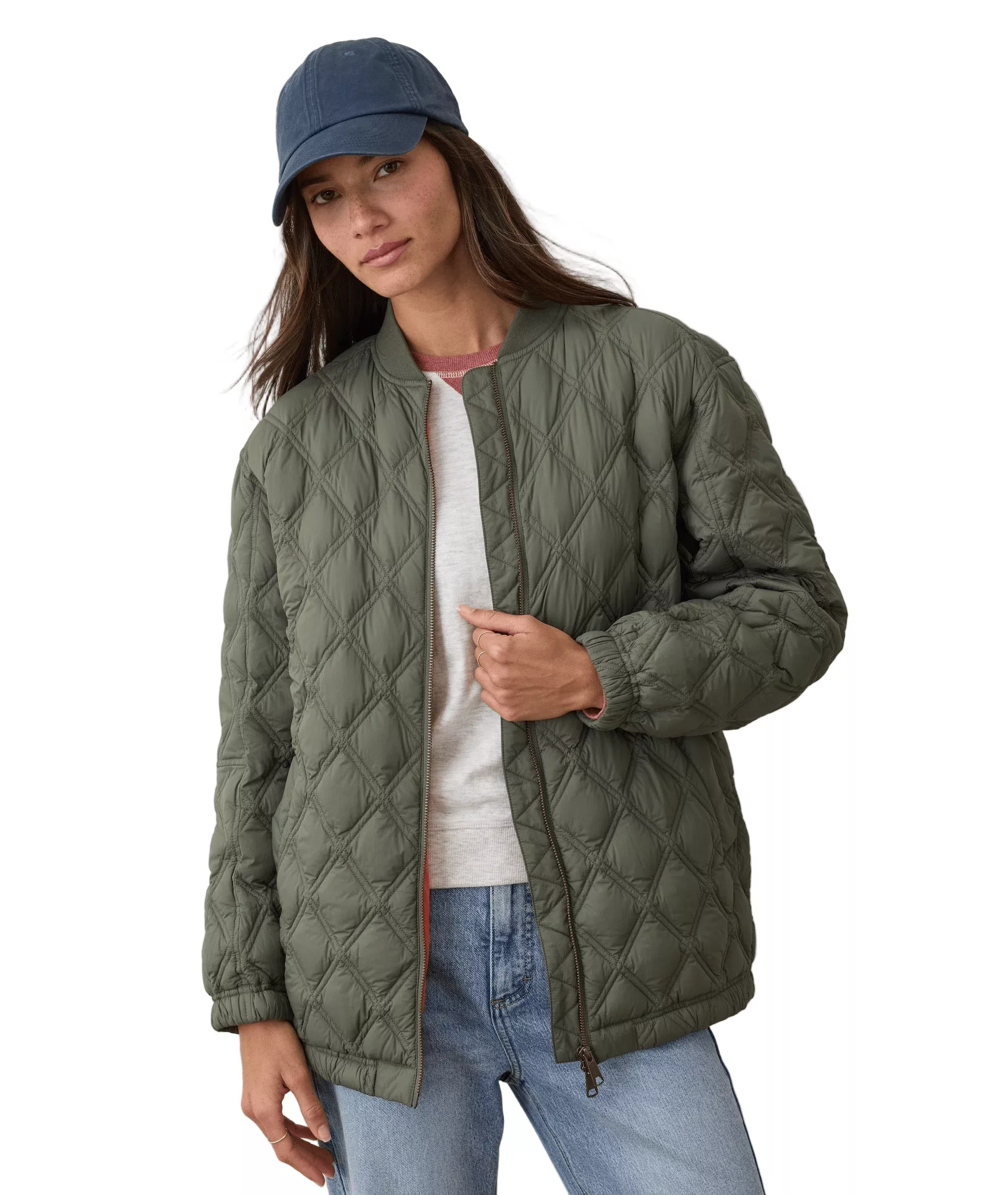 Marine Layer - Women's Marina Quilted Bomber