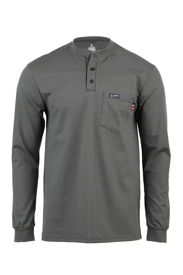 Men’s 6oz. FR Henley Tees - Tall