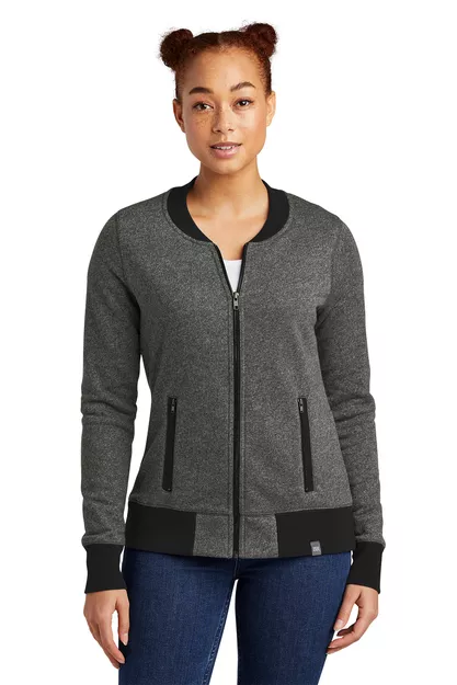 New Era – Ladies French Terry Baseball Full-Zip