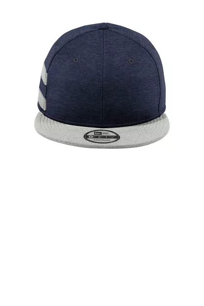 New Era – Shadow Heather Striped Flat Bill Snapback Cap
