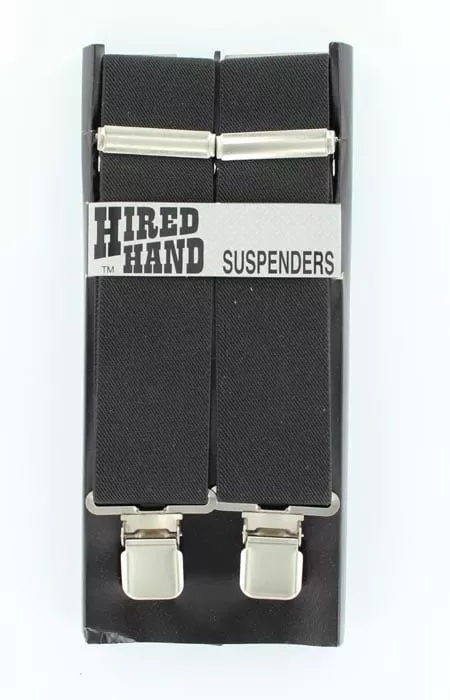 Nocona Suspenders 48 BLK N8510001