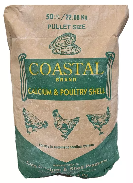 OYSTER SHELLS 50# BG