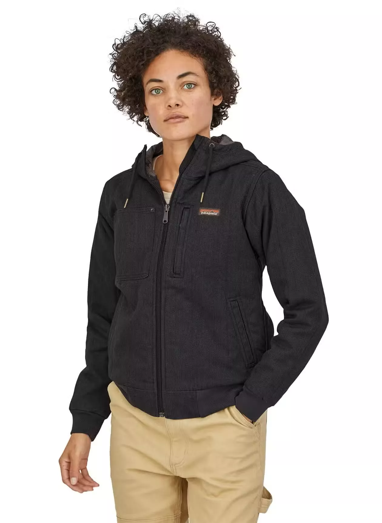 Patagonia Womens All Seasons Bomber Hooded Jacket