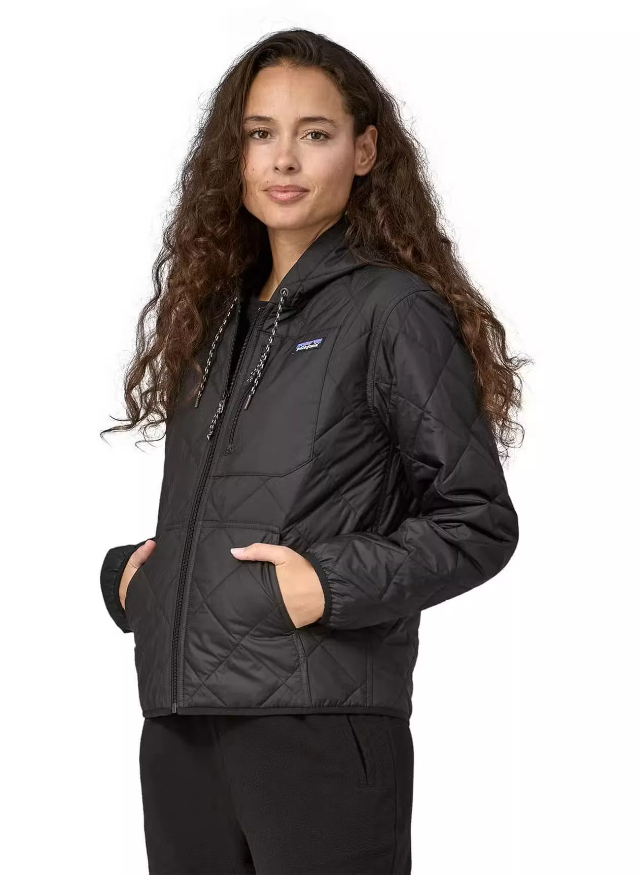 Patagonia Womens Diamond Quilted Bomber Hoody