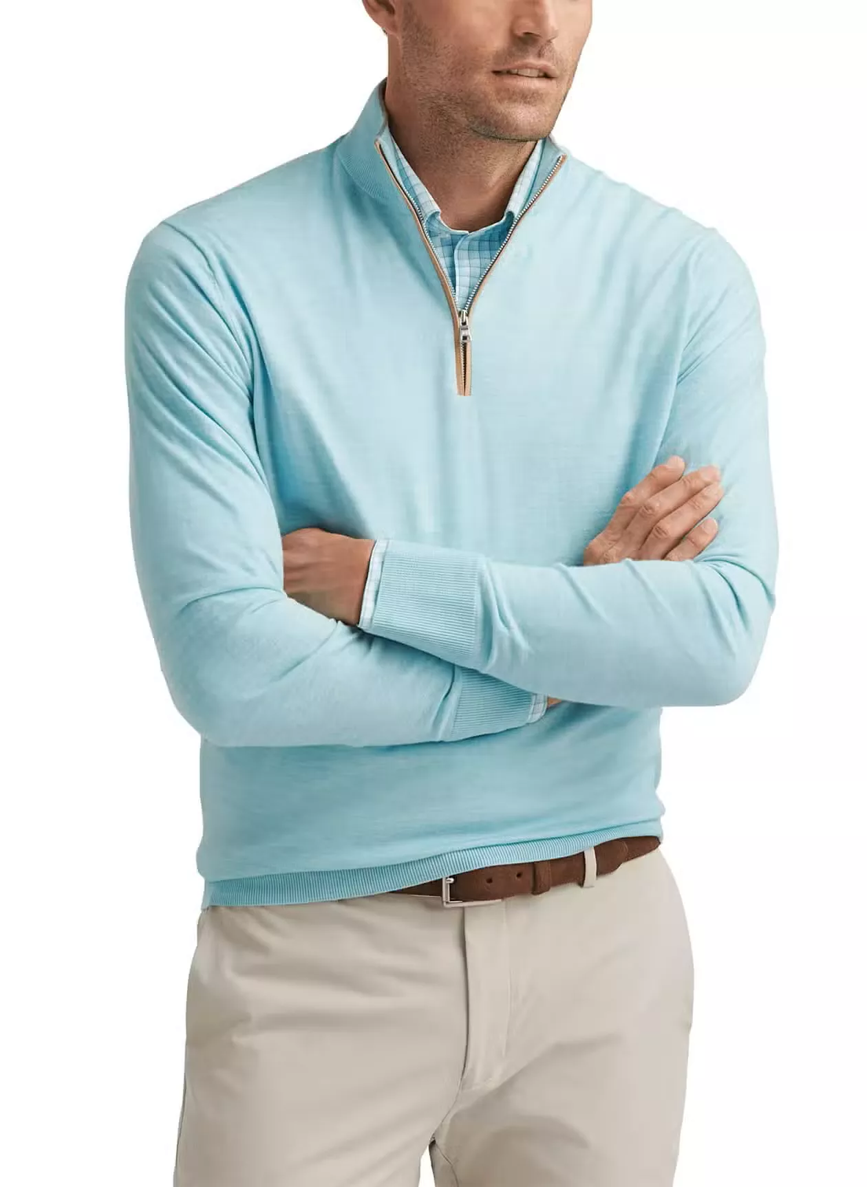 Peter Millar Mens Excursionist Flex Quarter-Zip